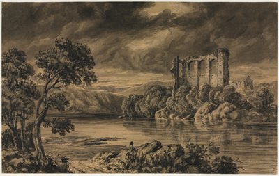 Kasteel Egremont, Cumberland door Unknown artist