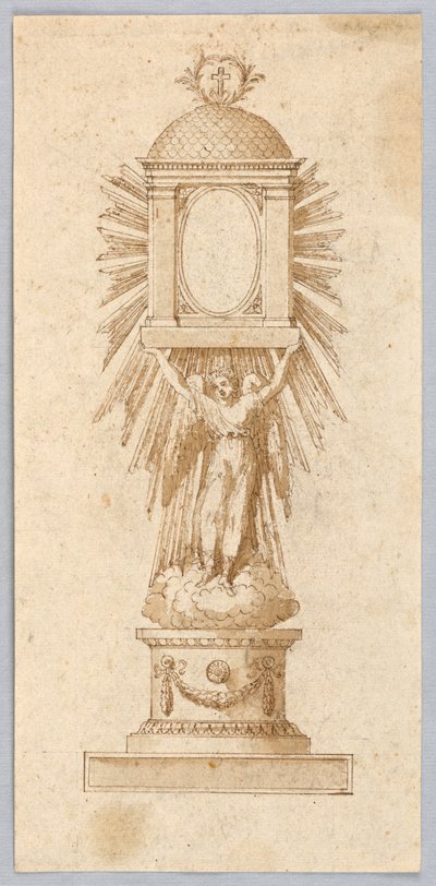 Verheffing van een monstrans door Unknown artist