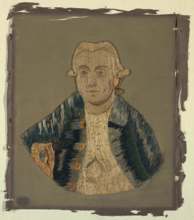 Geborduurd schilderij door Unknown artist