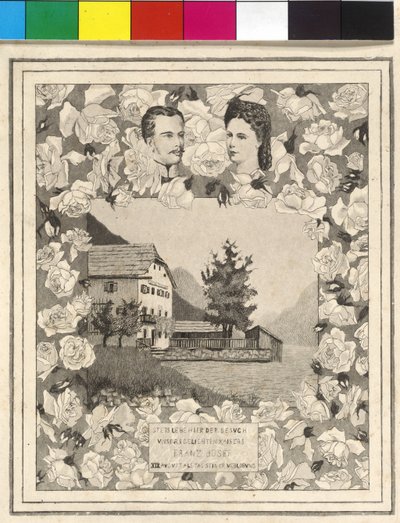 Keizer van Oostenrijk en Elisabeth Franz Joseph I door Unknown artist