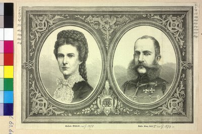 Keizer van Oostenrijk en Elisabeth Franz Joseph I door Unknown artist