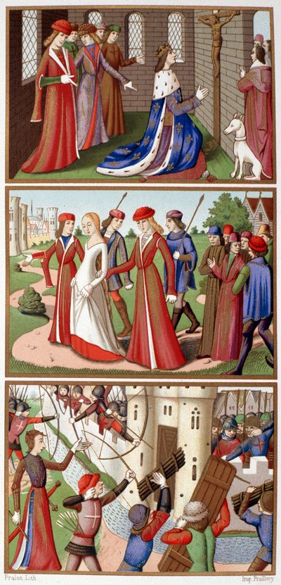 Episodes uit de geschiedenis van Karel VII en Jeanne d