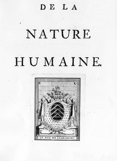 Ex-Libris van de Hertog van Liancourt - Rochefoucauld Familiearchieven door Unknown artist