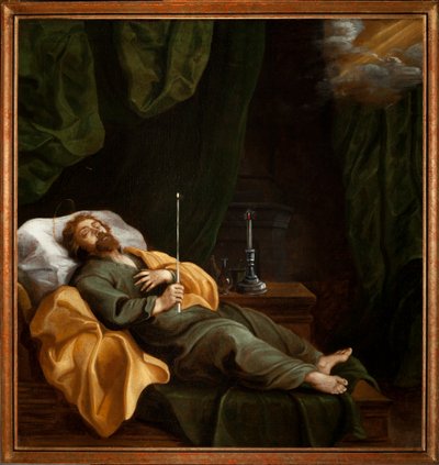 Stervende (La bonne mort) door Unknown artist