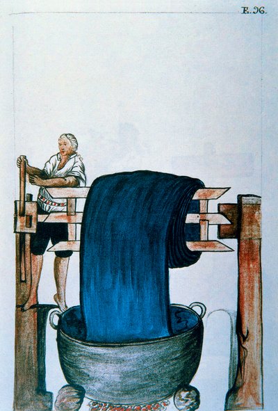 Stofverf, uit het boek "Trujillo del Peru" of "Códice Martínez Compañón", door Baltazar Martinez Compañón y Bujanda, bisschop van Trujillo (1782-1785) door Unknown artist