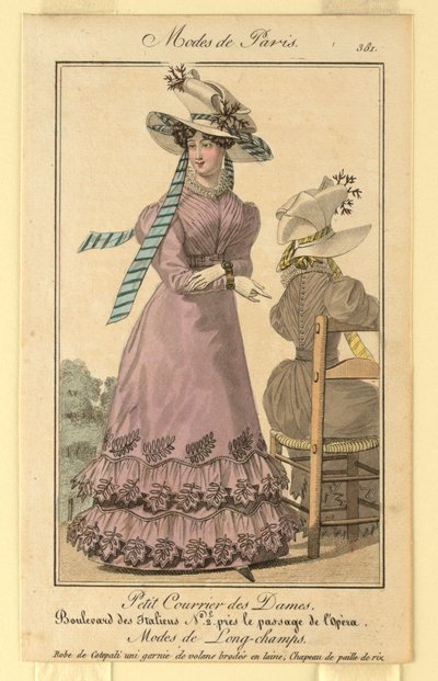 Modeplaat voor Vrouwen door Unknown artist
