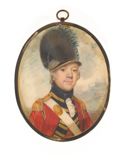 Veldofficier van een licht infanterieregiment door Unknown artist