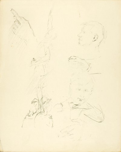 Figuur Schetsen door Unknown artist