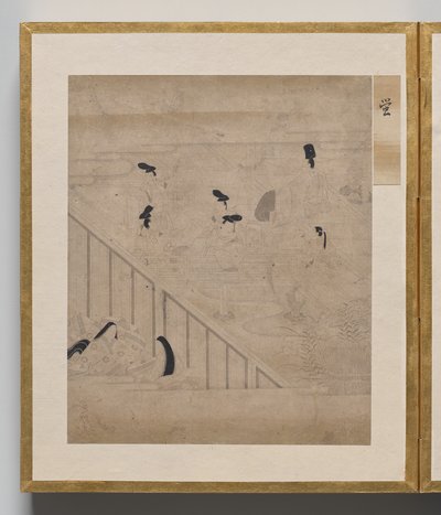 Vuurvliegjes uit Album van Illustraties voor het Verhaal van Genji door Unknown artist
