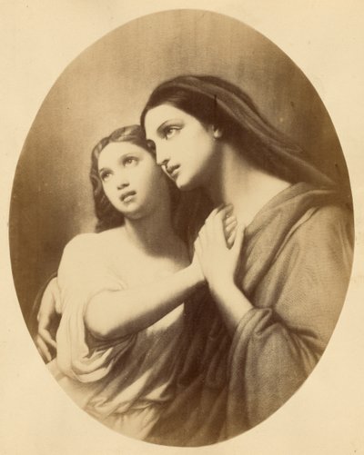 [Geloof en Hoop" door Ary Scheffer]. door Unknown artist