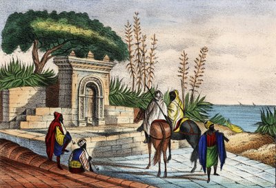 Fontein bij Algiers door Unknown artist