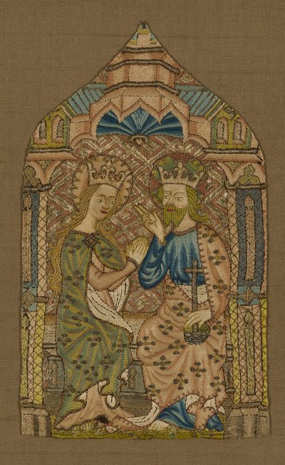 Fragment (Van een Orphrey Band) door Unknown artist