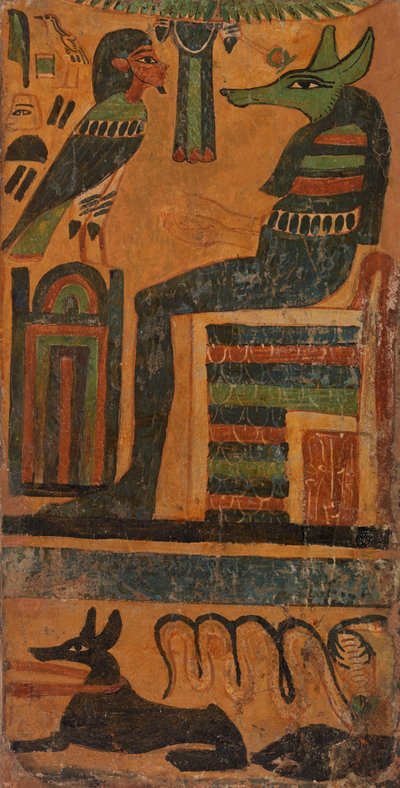 Fragment van een kist door Unknown artist
