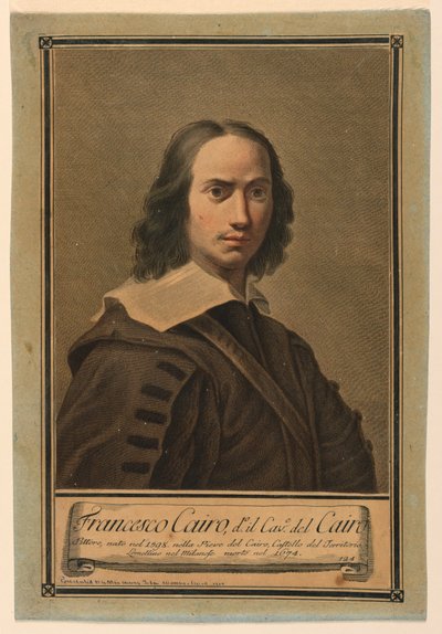 Francesco Cairo, do. il. Cav. del Cairo door Unknown artist