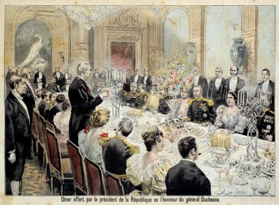Franse president Felix Faure door Unknown artist