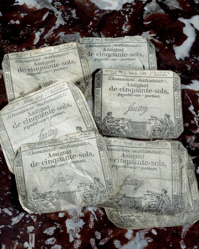 Franse Revolutie: veel revolutionaire toewijzingen (18e eeuw) door Unknown artist
