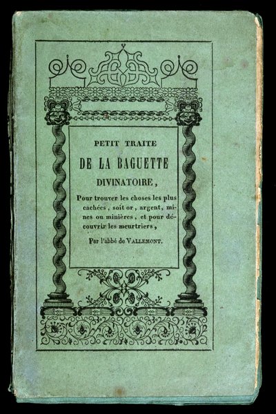 Frontispice van het boek Traité de la baguette divinatoire door de Abt van Vallemont door Unknown artist