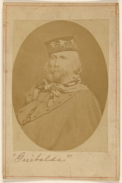 "Garibalda" [sic]/[Giuseppe Garibaldi, 1807 - 1882]]. door Unknown artist