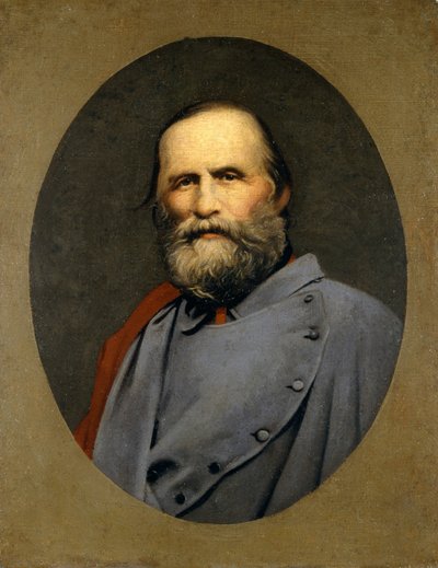 Giuseppe Garibaldi anoniem schilderij. Milaan, Museum van het Risorgimento door Unknown artist