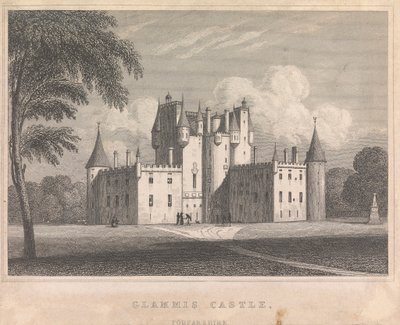 Glammis Castle, Forfarshire; pagina 9 (Volume Twee) door Unknown artist
