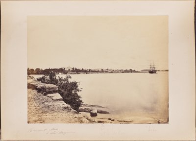 Regeringshuis en Fort Macquarie door Unknown artist