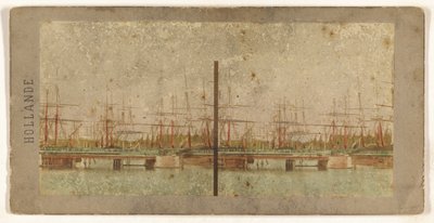 Groot Schepenbekken in Rotterdam. door Unknown artist