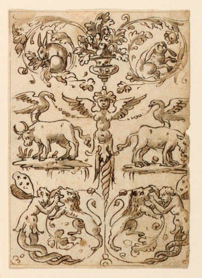 Grotesk Paneel door Unknown artist