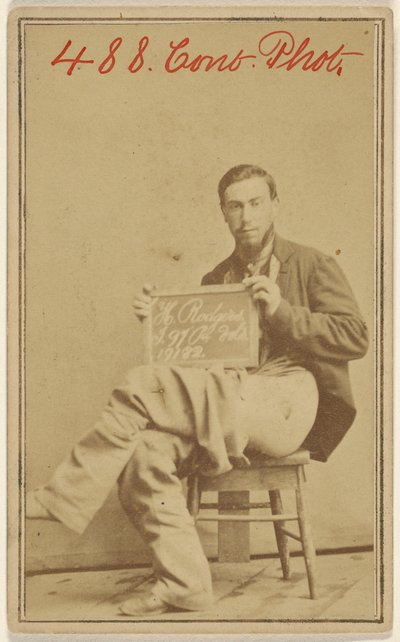 [H. Rodgers, slachtoffer burgeroorlog]. door Unknown artist