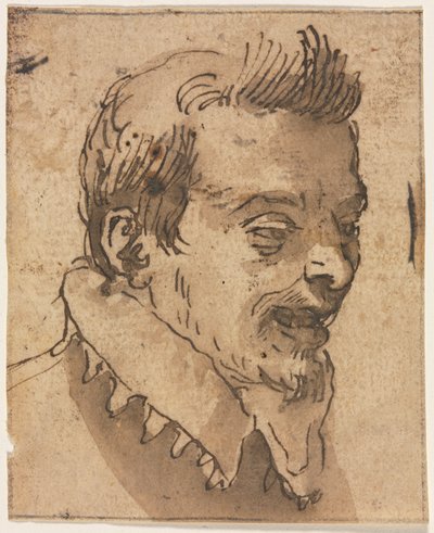 Hoofd van een Man door Unknown artist