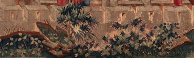 Geschiedenis van Sint Piat en Sint Eleuthère, Scene 5 (detail) door Unknown artist