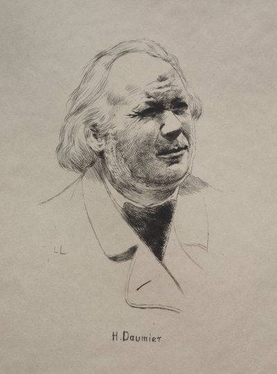 Honoré Daumier door Unknown artist