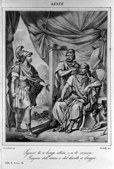 Illustratie voor Scène 9 van Act II van 