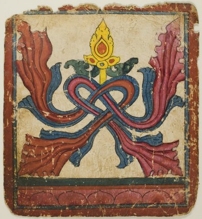 Beeld uit een set inwijdingskaarten (Tsakali) door Unknown artist