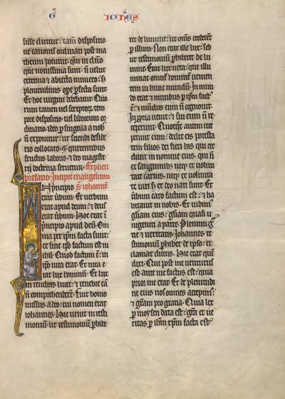 Begin I: Johannes de Evangelist door Unknown artist