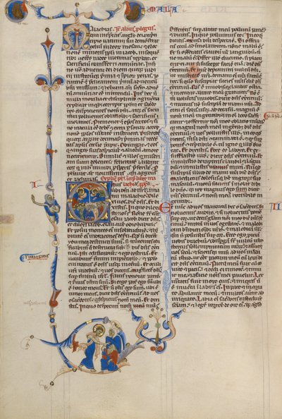 Beginletter O: Bisschoppen en monniken door Unknown artist