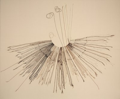 Inka Khipu (vezelopnameapparaat) door Unknown artist