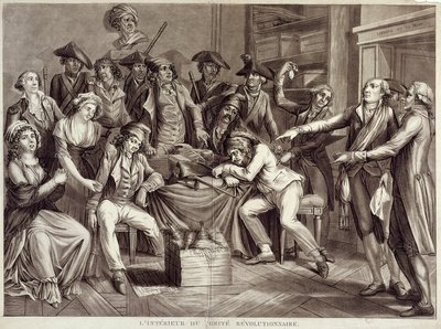 Interieur van het Revolutionaire Comité door Unknown artist