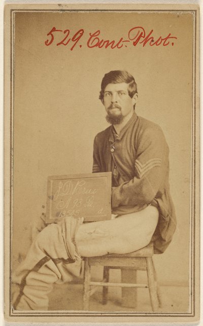 [J.D. Brua, A. 93rd Pa. slachtoffer burgeroorlog]. door Unknown artist