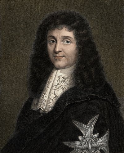 Jean Baptiste Colbert 1619-1683 (gravure) door Unknown artist
