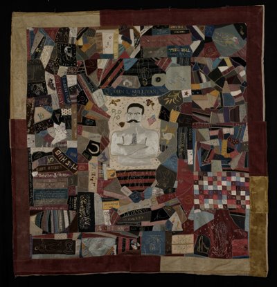 John L. Sullivan Quilt door Unknown artist