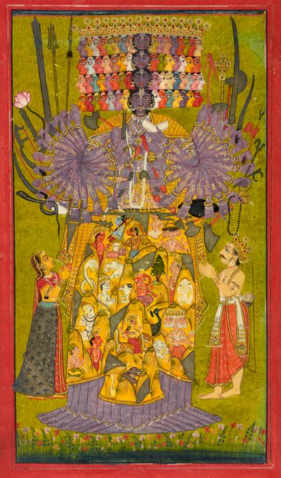 Krishna Vishvarupa door Unknown artist