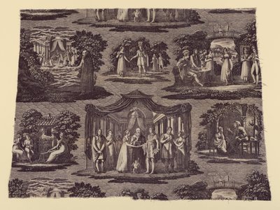 Gods wapenstilstand (Meubelstoffen) door Unknown artist