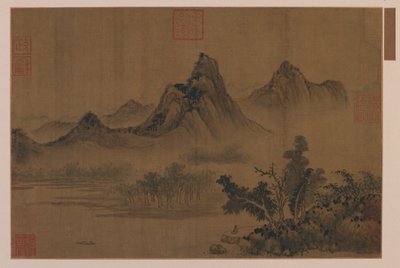 Landschap door Unknown artist