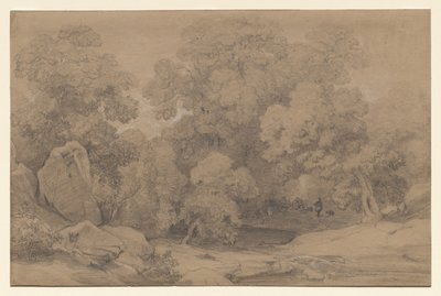 Landschap door Unknown artist