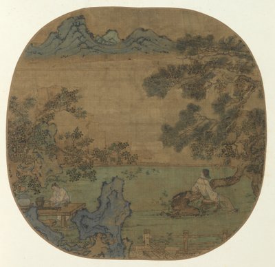 Landschap met Figuren door Unknown artist