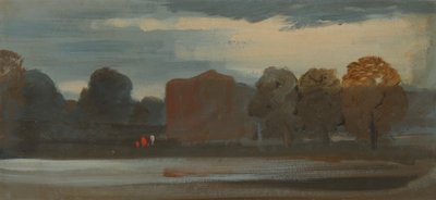 Landschap met Meer door Unknown artist