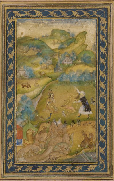 Layla en Majnun door Unknown artist