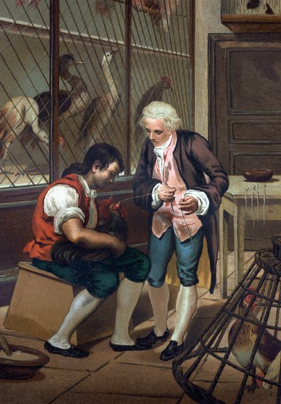 Lazzaro Spallanzani (of Spalanzani) door Unknown artist