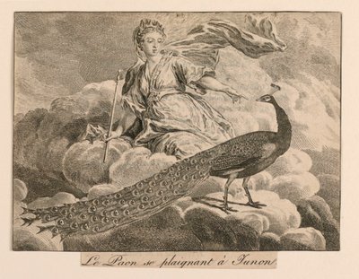 "Le Paon se plaignant à Junon" uit La Fontaine