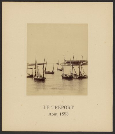 Le Tréport door Unknown artist
